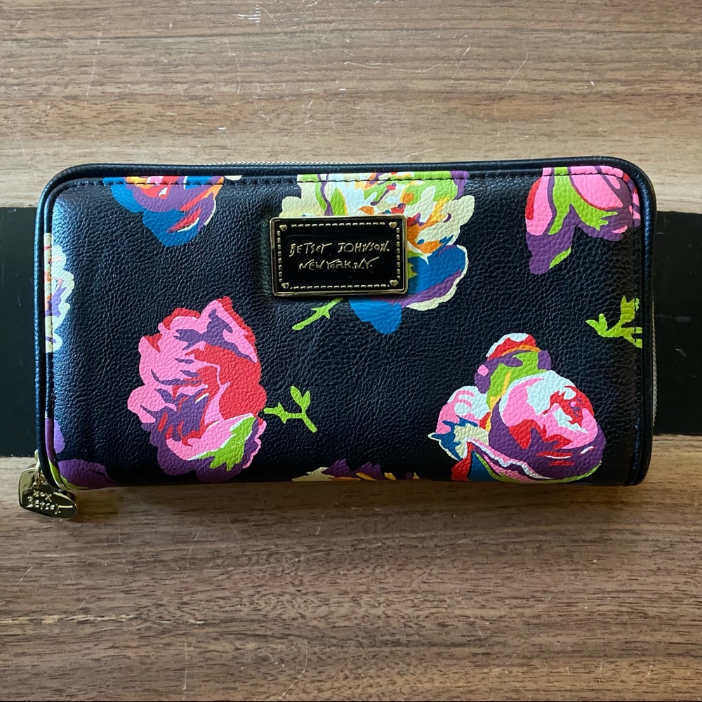 Betsey Johnson Floral Wallet